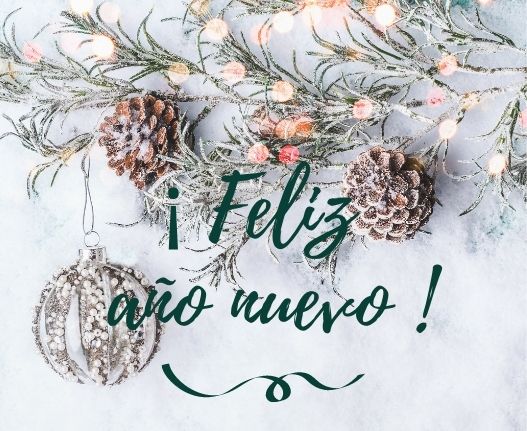 ¡ Feliz  año nuevo !